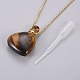 Natural Tiger Eye Openable Perfume Bottle Pendant Necklaces G-K295-A05-G-3