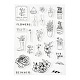 Silicone Clear Stamps DIY-A013-05-1