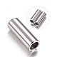 304 Stainless Steel Magnetic Clasps X-STAS-K006-07C-1
