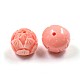Dyed Synthetical Coral Flower Beads CORA-P001-01-10mm-2