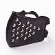 Punk Rock Style PU Leather Mouth Cover AJEW-D038-14-2