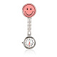 Alloy Smiley Nurse Table Pocket Watches WACH-N007-03G-1