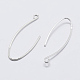 925 Sterling Silver Earring Hooks X-STER-K167-062S-1
