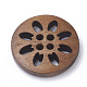 4-Agujero botones de madera X-WOOD-S040-35-3