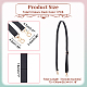 WADORN 5Pcs 5 Colors PU Imitation Leather Adjustable Bag Straps FIND-WR0009-77A-2
