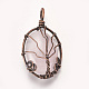 Natural & Synthetic Mixed Stone Pendants G-I205-A-R-2