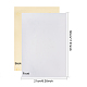 Etichetta adesiva per animali domestici argento opaco bianco opaco benecreat 25 micron spessore a4 AJEW-BC0005-27-2