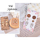 Tarjetas de exhibición de joyería de papel de fashewelry CDIS-FW0001-01-8