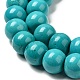 Chapelets de perles en howlite naturelle G-B049-C01-07A-4