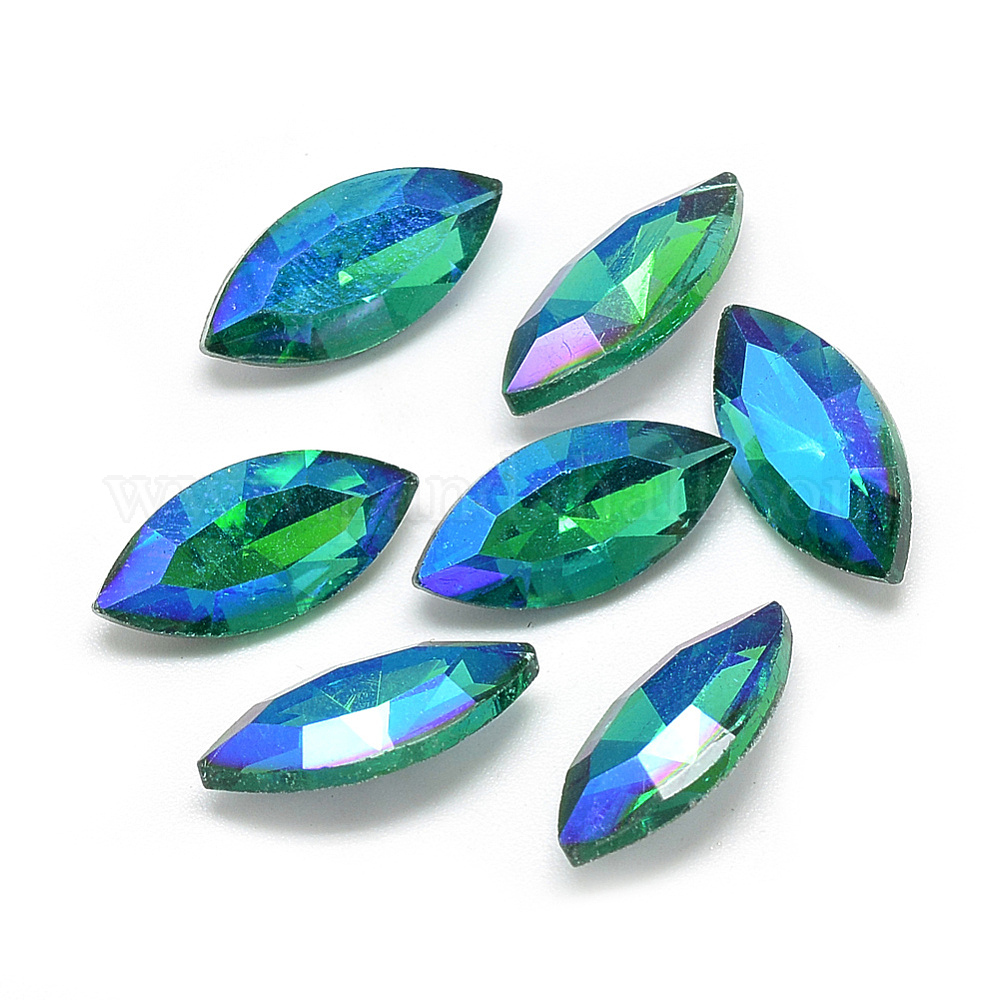 Wholesale Pointed Back Glass Rhinestone Cabochons