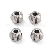 Бусины из нержавеющей стали 201 STAS-B072-18C-P