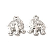 Подвеска из нержавеющей стали 304 со стразами STAS-E182-16P
