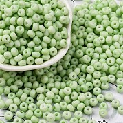 Выпечка краска стеклянные бусины SEED-C003-02D