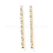 Гофрированные латунные бусины KK-H759-28D-G