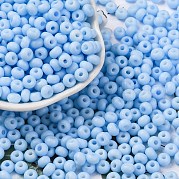Выпечка краска стеклянные бусины SEED-C003-02A