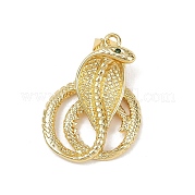 Латунные микро проложить кубического циркония подвески KK-R230-04G