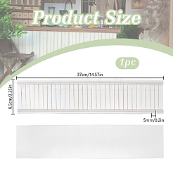 Стена кукольного домика из березовой и тополевой фанеры DIY-WH0591-120B