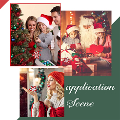 Mini-Schneeflocken-Geldbörse zum Selbermachen für Weihnachten&nbsp;DIY-WH0410-90A