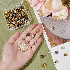 100 pièces 5 styles de perles en alliage de style tibétain&nbsp;TIBE-PH0002-40
