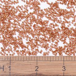 MIYUKIデリカビーズ  シリンダー  日本製シードビーズ  11/0  （db1333)染色銀裏地焦げたオレンジ  1.3x1.6mm  穴：0.8mm  約10000個/袋  50 G /袋&nbsp;SEED-X0054-DB1333