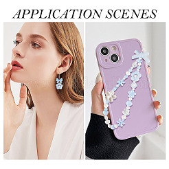 100 г прозрачных и непрозрачных акриловых бусин&nbsp;TACR-TA0001-57D