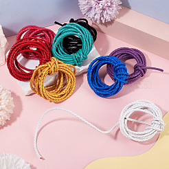 16 m geflochtenes Lederband in 8 Farben&nbsp;WL-TA0001-10
