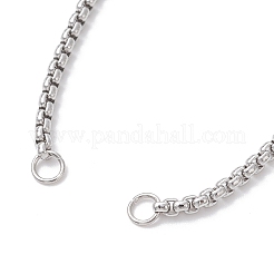 Изготовление браслетов из венецианской цепи и цепи-ролика из нержавеющей стали 304&nbsp;AJEW-JB01441