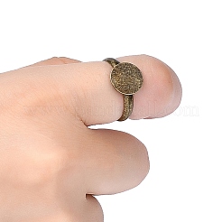 Латунная фурнитура для кольца&nbsp;EC022-NFAB