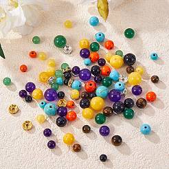7 kits de fabrication de bracelet chakra&nbsp;DIY-SZ0006-32