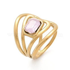 Открытые кольца манжеты из нержавеющей стали 304&nbsp;RJEW-S629-08G