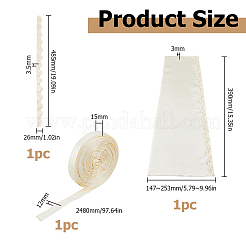 Remplacement de la fermeture éclair de la robe de mariée&nbsp;AJEW-WH0609-837D-02