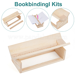 Holz-Buchbindestanze mit Stanzführung&nbsp;DIY-WH0488-16