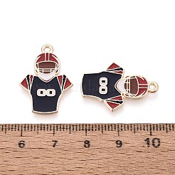 Emaille Anhänger Legierung&nbsp;ENAM-T025-02G-11