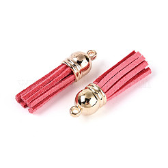 Искусственные замши кисточкой подвесные украшения FIND-R095-023LG