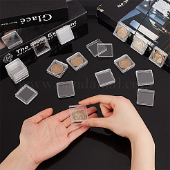 Квадратные акриловые ящики для хранения CON-WH0089-86