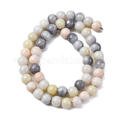 Нити из окрашенных стеклянных бусин с эффектом омбре&nbsp;GLAA-T031-01O-03