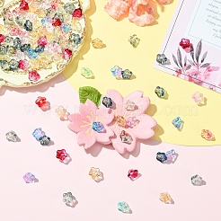 50 шт. Гальванические стеклянные бусины&nbsp;EGLA-YW0005-10