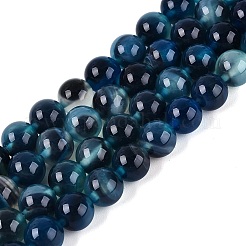 Natürliche Achat Perlen Stränge&nbsp;G-Q606-42B-B02