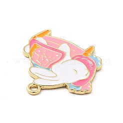 Эмалевые подвески из мультяшного сплава&nbsp;ENAM-G207-01C-LG