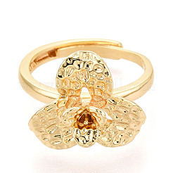 Латунная чашка с цветочным узором KK-N274-03G