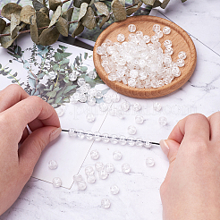 Прозрачные акриловые бусины&nbsp;TACR-TA0001-10B