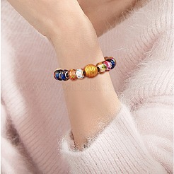 110 pièces 11 couleurs perles européennes en résine&nbsp;RESI-SZ0001-44