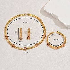 Винтажный дизайн железные цепочки с паве из кубических цирконий CO0564