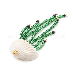 Подвески в виде черепа медузы из окрашенной синтетической бирюзы&nbsp;PALLOY-MZ00871-03