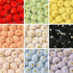 20 шт. плюшевые подвески-помпоны&nbsp;FIND-YW0008-65A