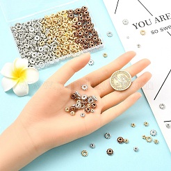 600 шт. 12 стиля ccb пластиковые проставки для бусин CCB-YW0001-62