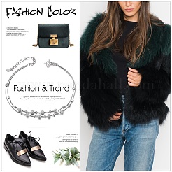 925 серебряный браслет на ногу JA64B