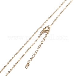 Colliers en laiton avec pendentif avec zircone cubique de micro pave&nbsp;NJEW-H100-01