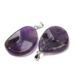 Anhänger aus natürlich gebändertem Amethyst&nbsp;GG-K002-05H