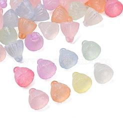 Подвески из непрозрачного светящегося пудрового акрила&nbsp;OACR-G052-12A